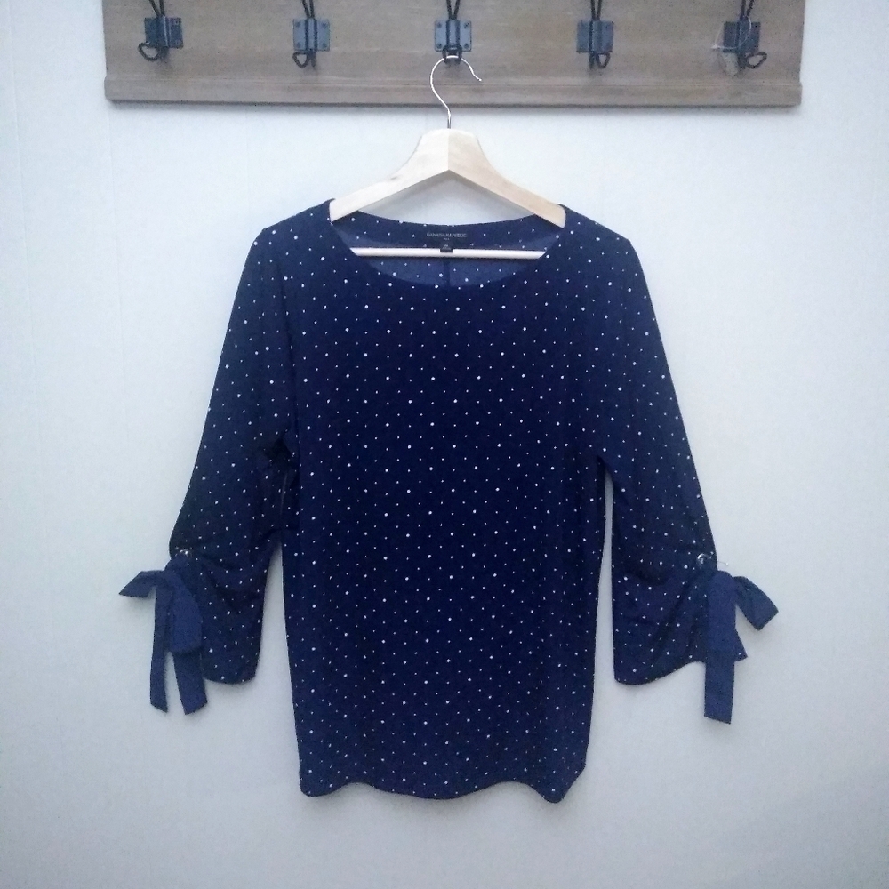 Banana Republic Polka Dot Top